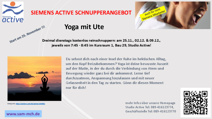 Yoga mit Ute